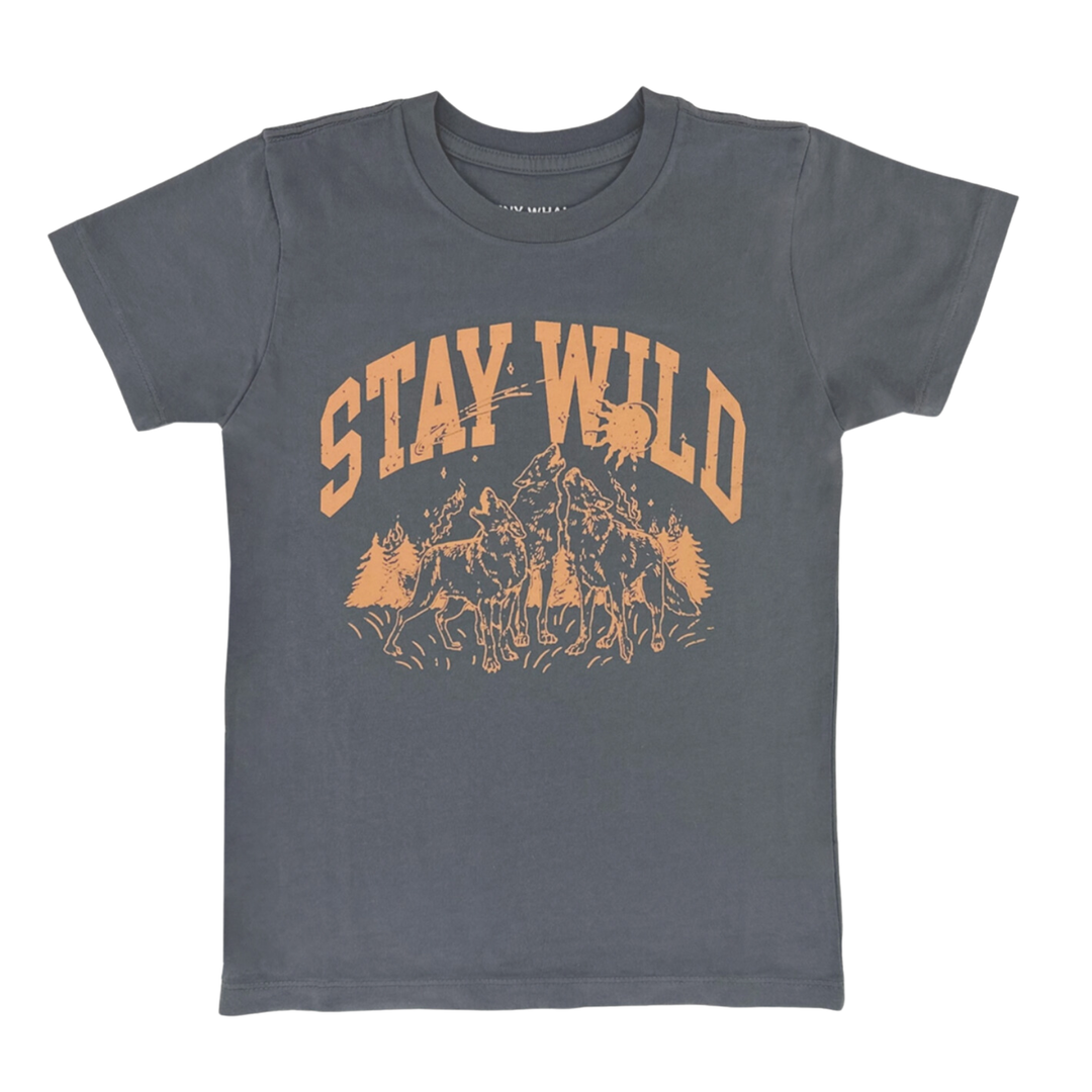 Tiny Whales Stay Wild tee