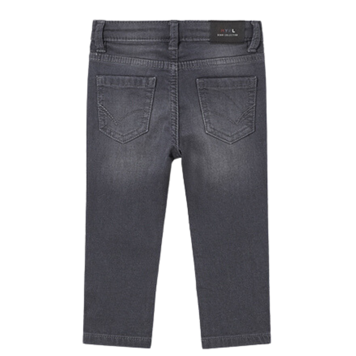 Mayoral - Baby Boys Soft Denim Jeans in Dark Grey