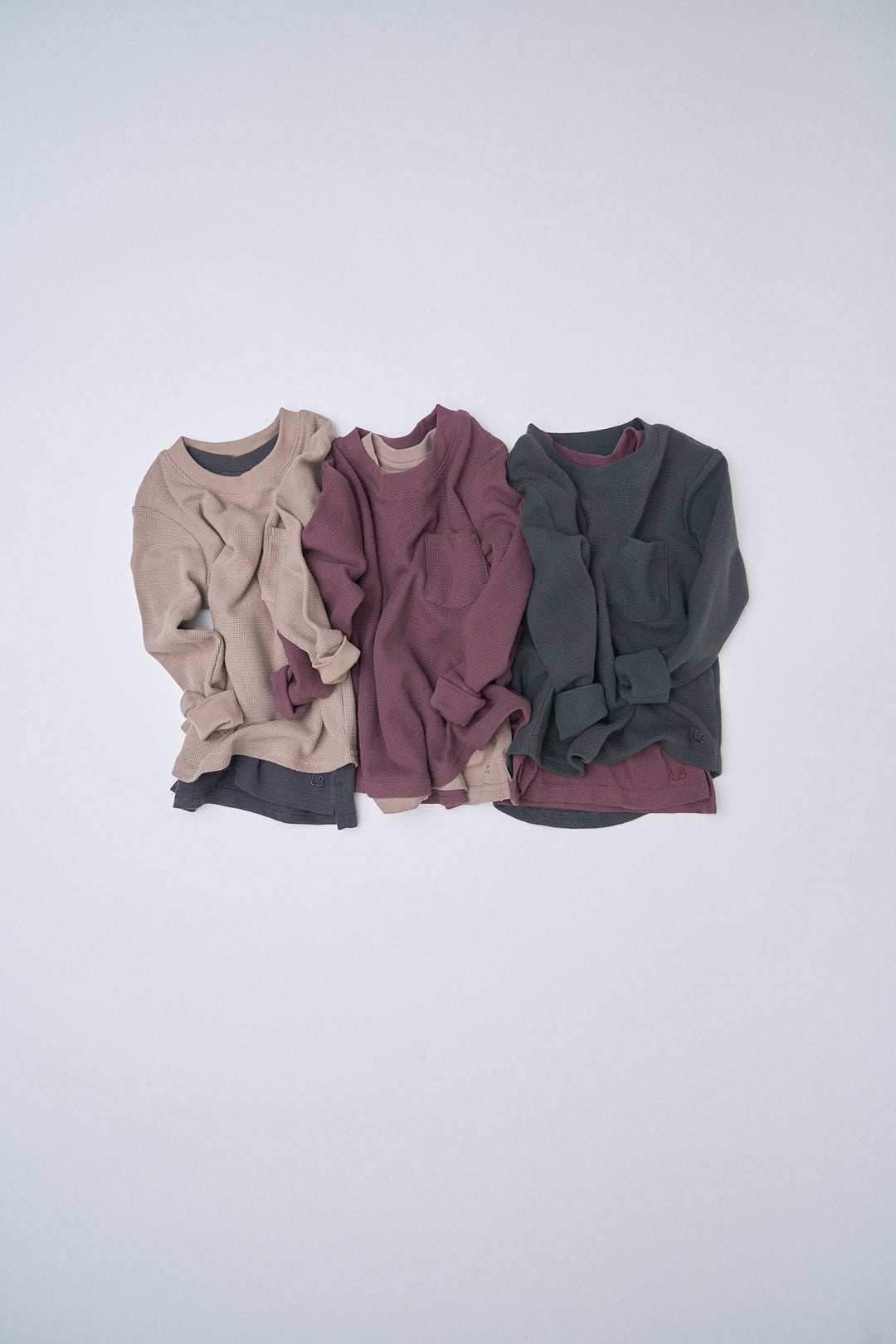 Little Bipsy - Waffle Top in Shadow