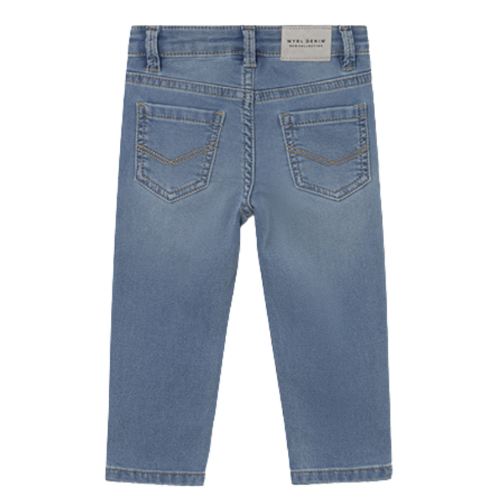 Mayoral - Baby Boys Soft Denim Jeans in Medium Blue