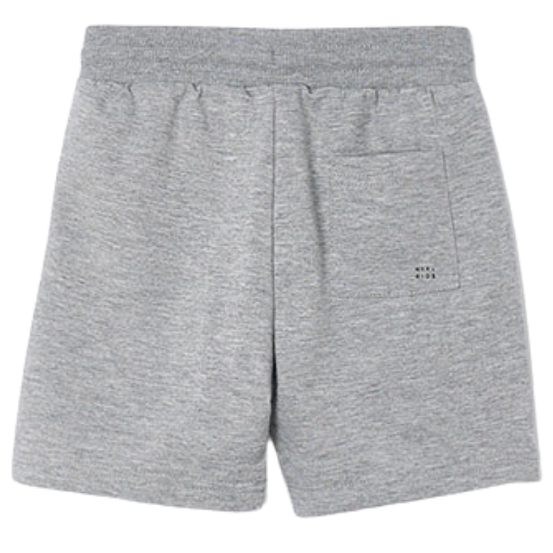 Mayoral - Boys Drawstring Fleece Shorts in Heather Grey