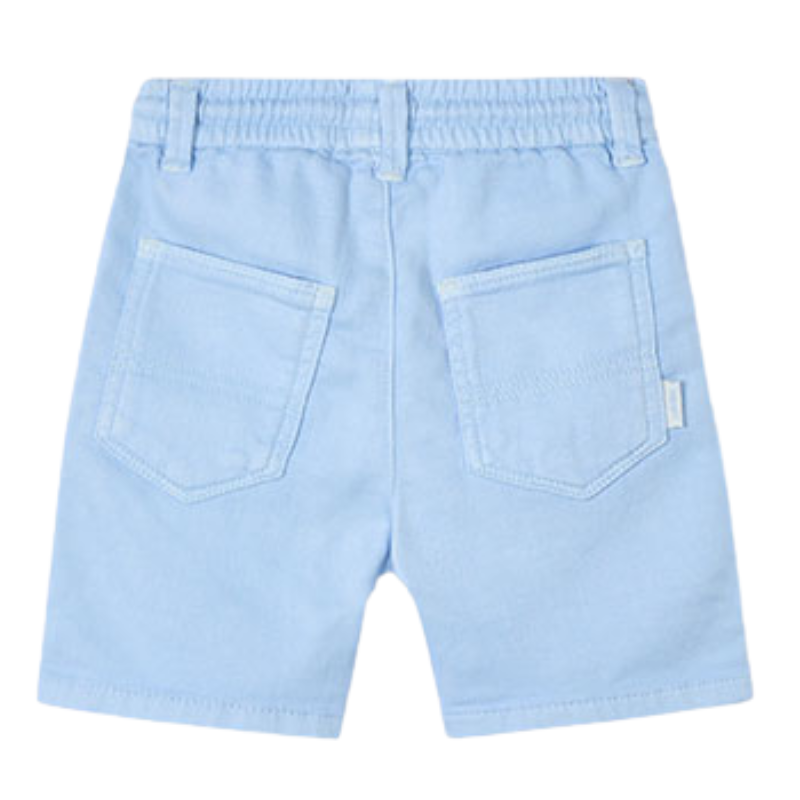 Mayoral - Boys Soft Chino Shorts in Sky Blue