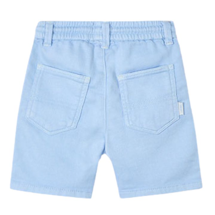 Mayoral - Boys Soft Chino Shorts in Sky Blue