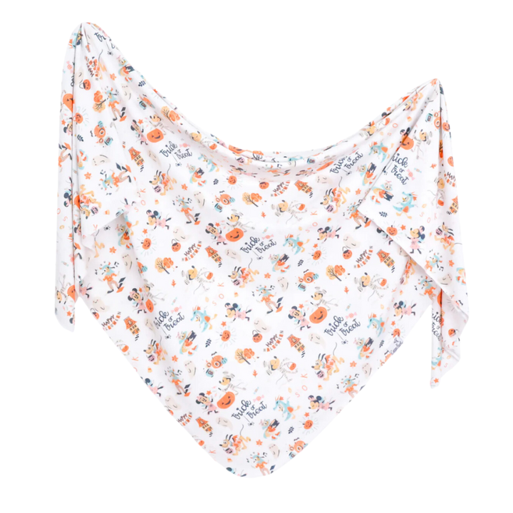 Copper Pearl - Baby Stretch Knit Swaddle Blanket - Disney Halloween
