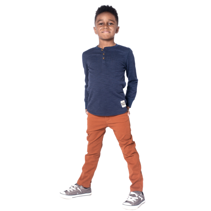 Appaman - Skinny Twill Pants in Terracotta (3T)