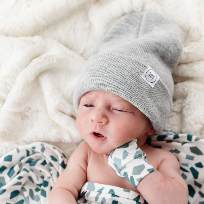 Lou Lou + Co Infant Beanie - 3 Available Colors