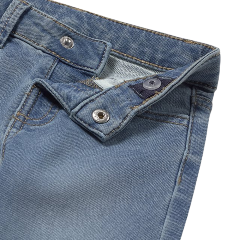 Mayoral - Baby Boys Soft Denim Jeans in Medium Blue