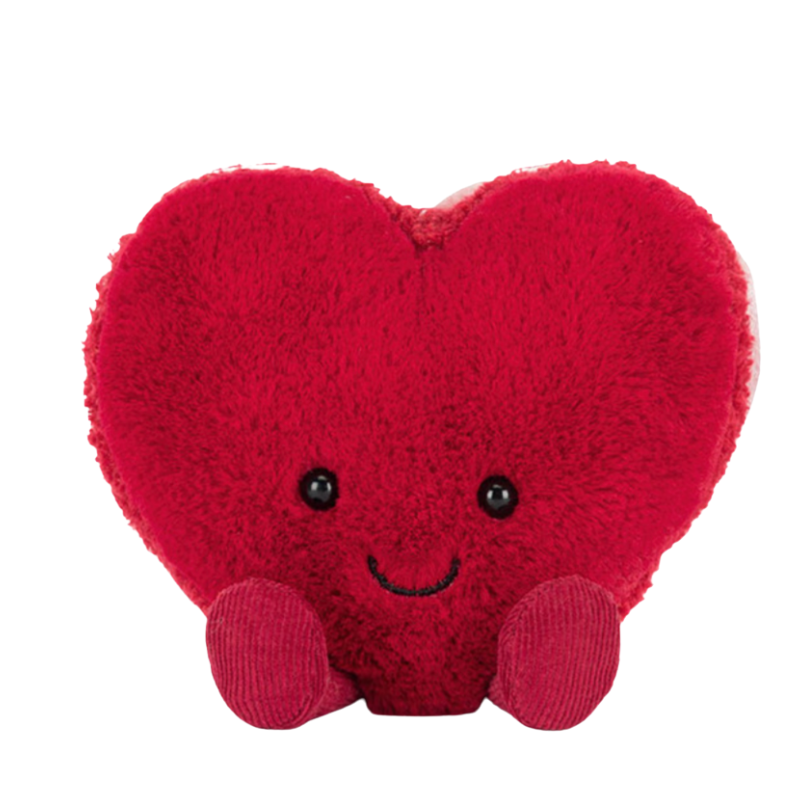 Amuseables Arlette Heart Macaron Red cute