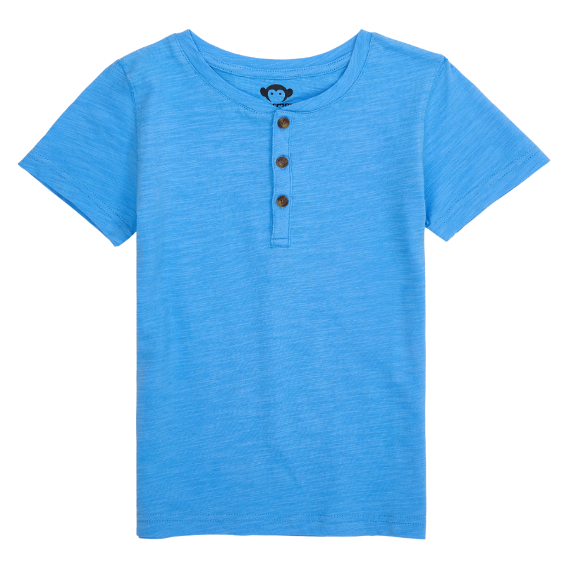 Appaman Day Party Henley in Text blue