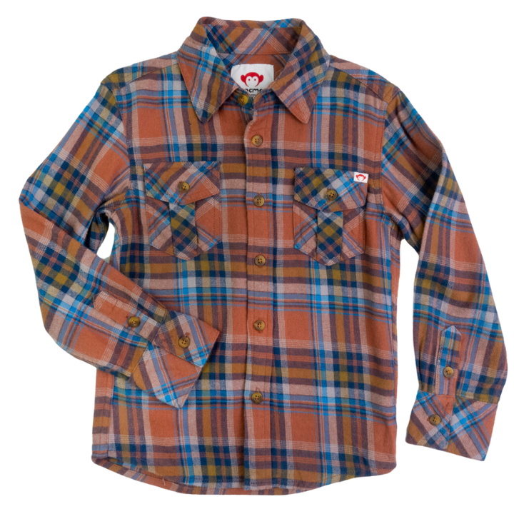 Appaman boys fall flannel shirt