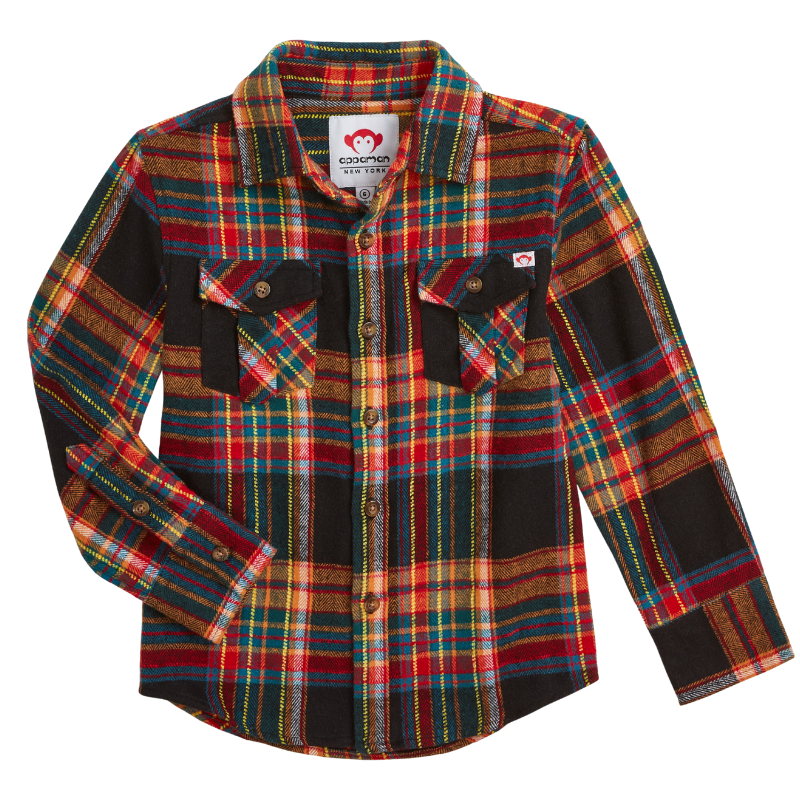 Appaman boys flannel vintage Tartan