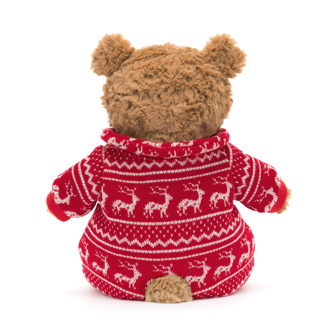 Jellycat - Bartholomew Bear Winter Pajamas - 10"