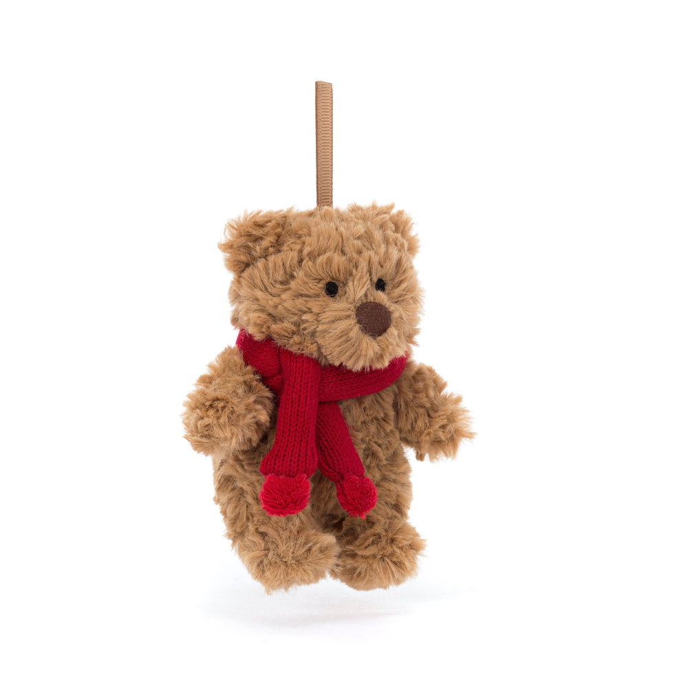 Jellycat Bartholomew Bear Christmas Decoration