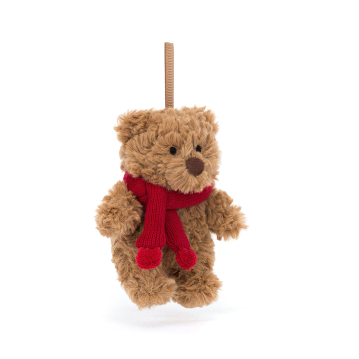 Jellycat Bartholomew Bear Christmas Decoration