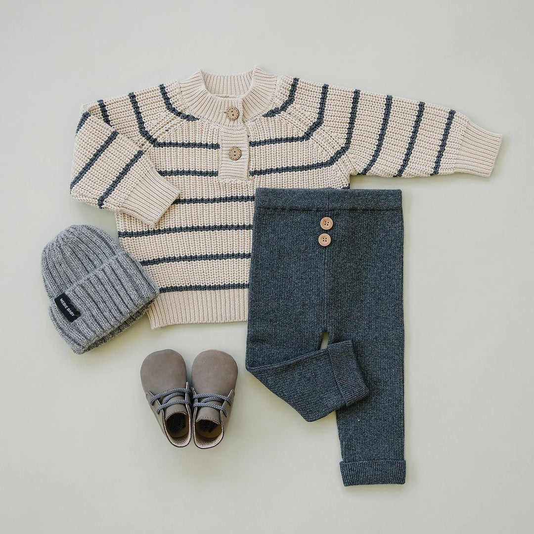 Baby boy sweater and pants outfit