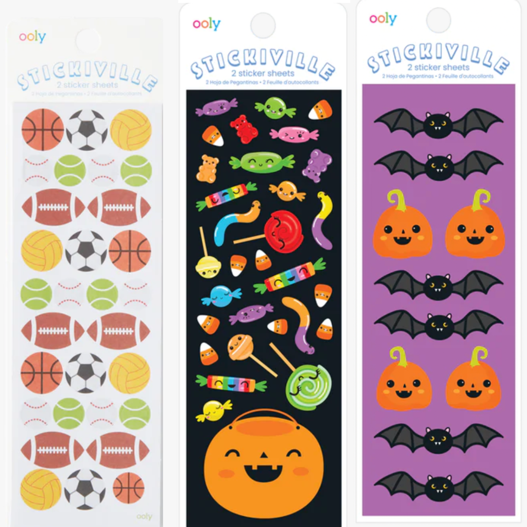 Ooly - Stickiville Sticker Sheet - Various Options