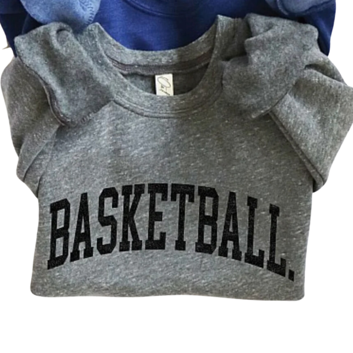 Oat Collective - Basketball Pullover in Heather Grey (4T)