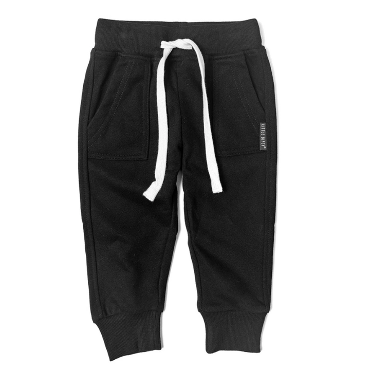 Little Bipsy - Everyday Jersey Joggers in Black