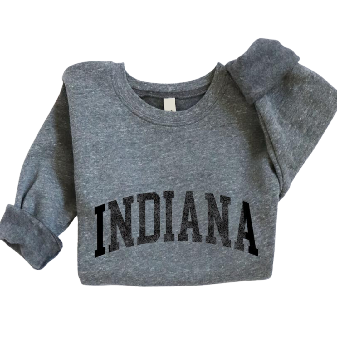 kids Indiana pullover sweatshirt in heather grey