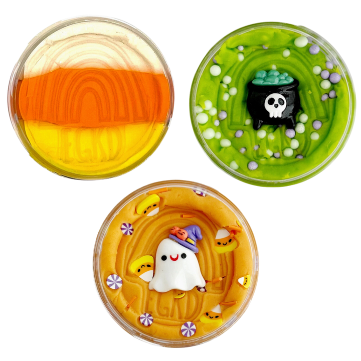 KidDoughs - Halloween Dough Jars 4oz - 3 Options