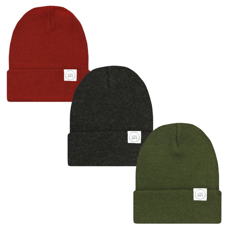 Lou Lou + Co Infant Beanie - 3 Available Colors