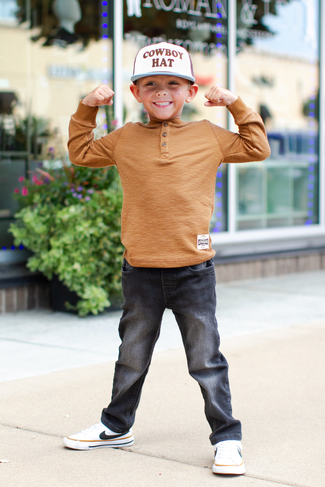 Boy Appaman thermal henley
