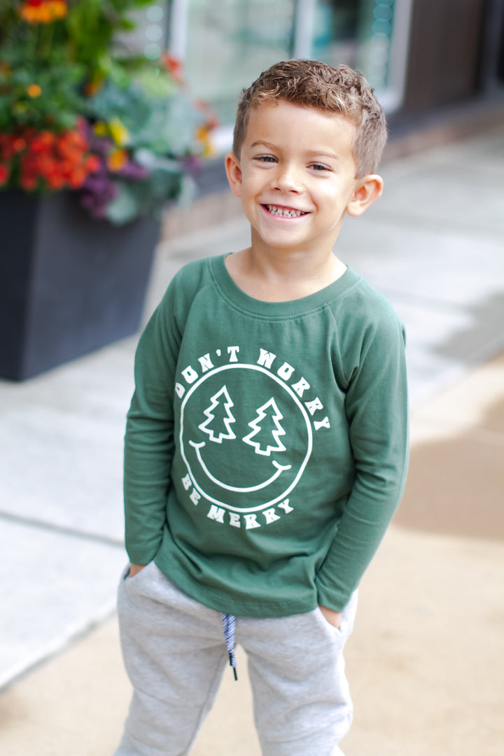 Boys Don't Worry Be Merry Christmas shirt