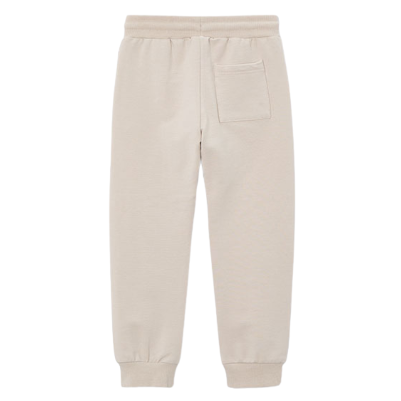 Boys Mayoral fleece joggers Chai back