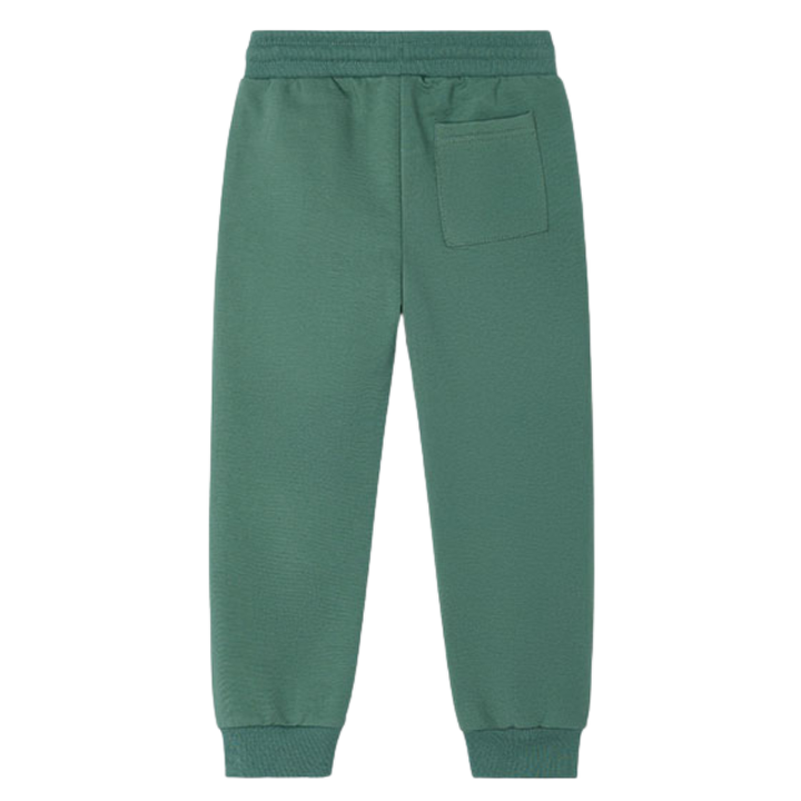 Boys Mayoral fleece joggers green back