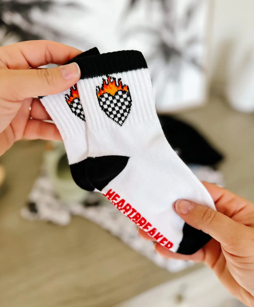 Boys Valentine's Day socks