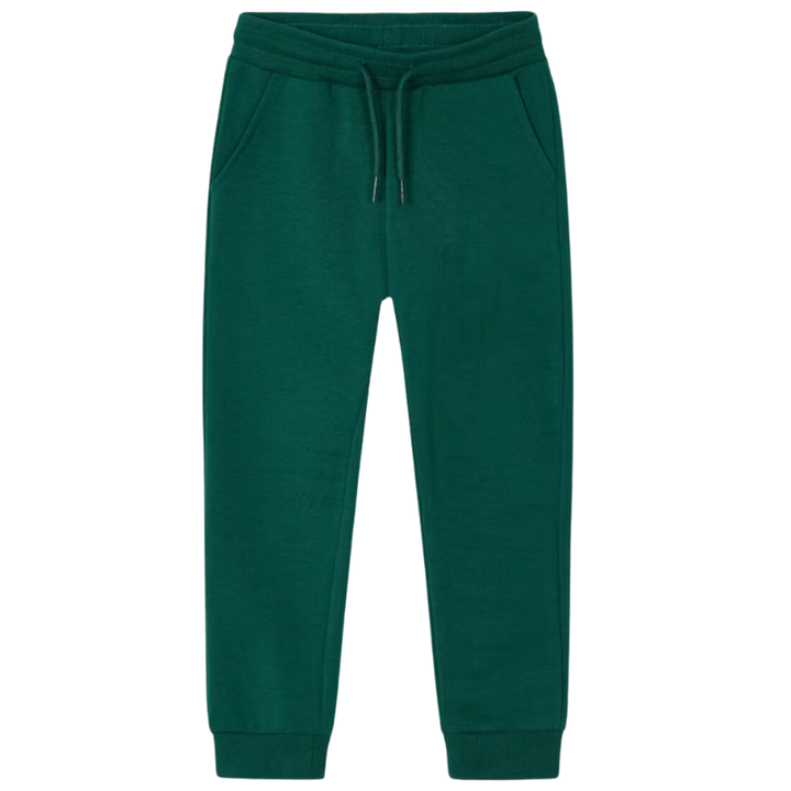 Boys green fleece joggers