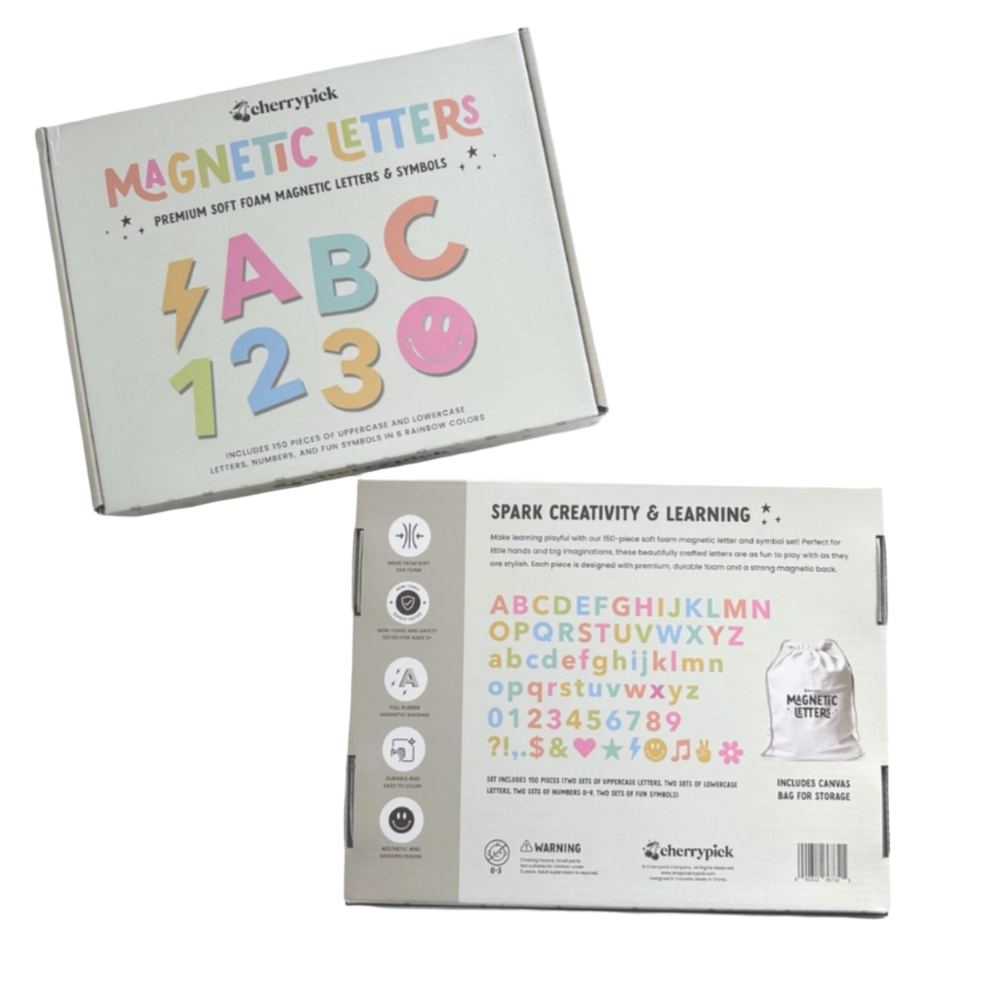 Cherrypick Magnetic Letters Neon
