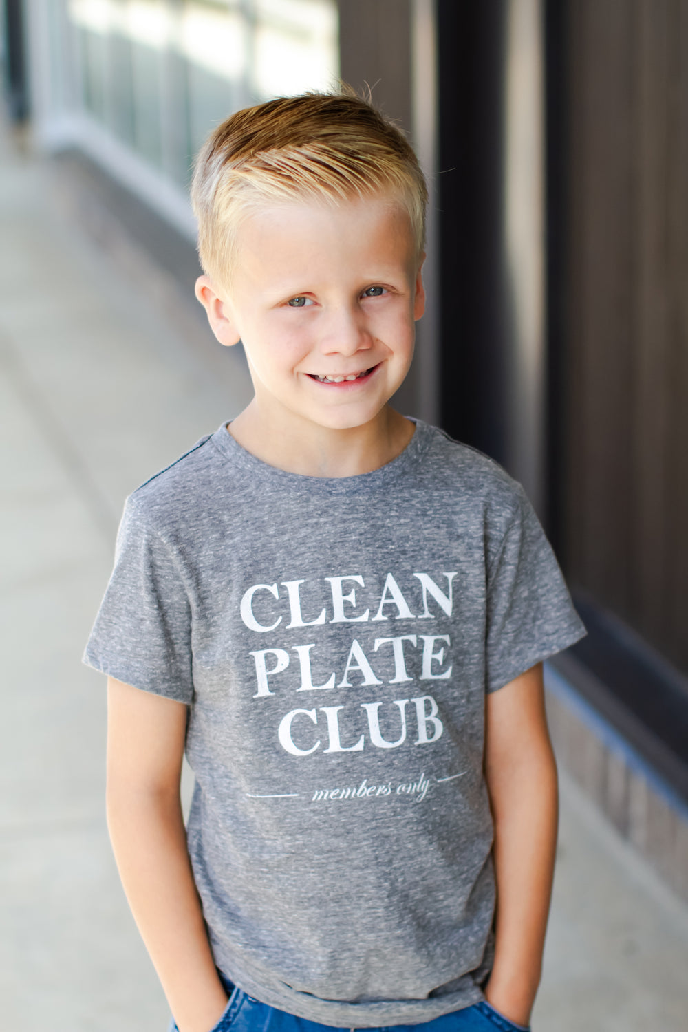 Clean Plate Club kids tshirt