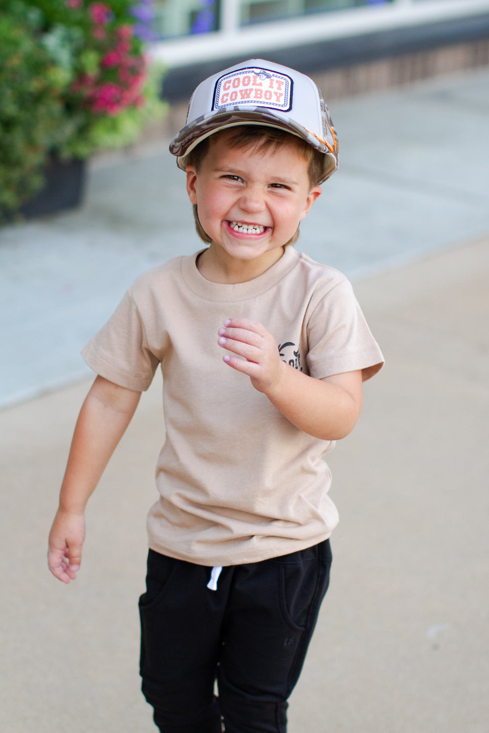 Cool It Cowboy camo hat