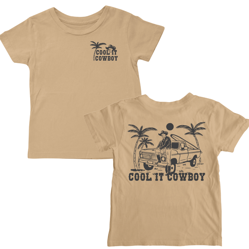 Cool it cowboy Tiny Whales tee