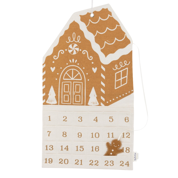 Countdown to Christmas gingerbread advent