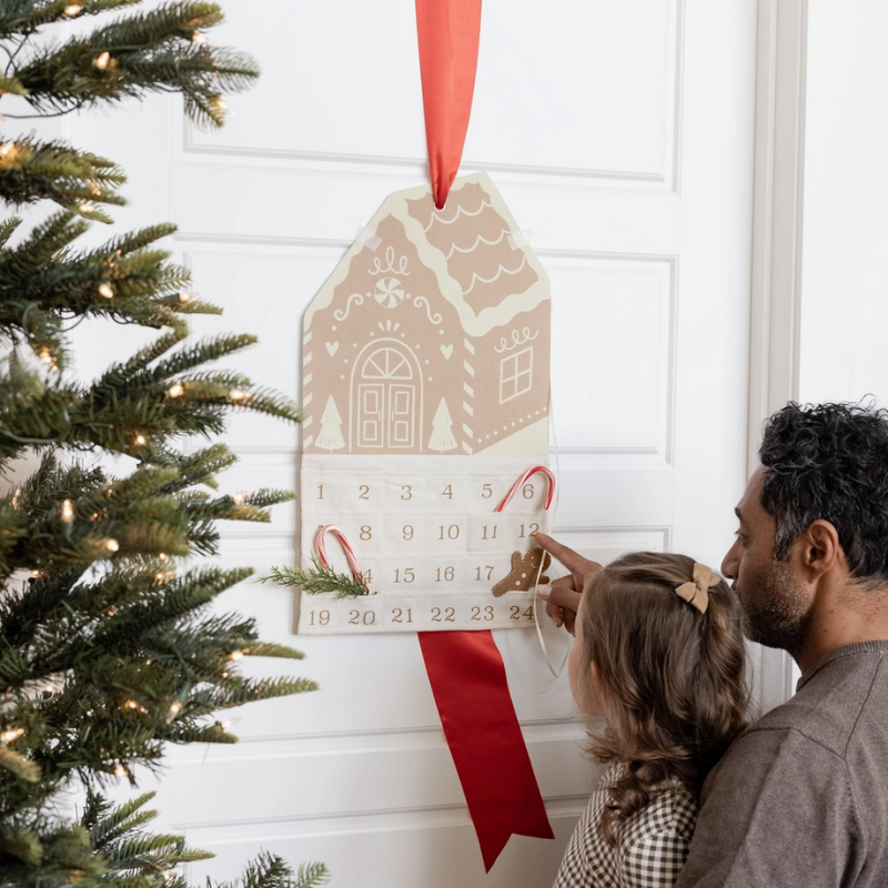 Countdown to Christmas gingerbread advent gingerbread