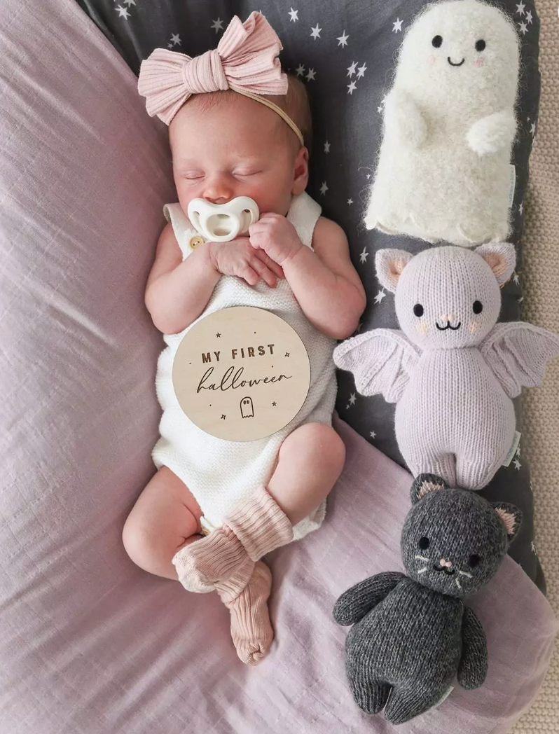 Cuddle and Kind knit Baby Ghost Halloween