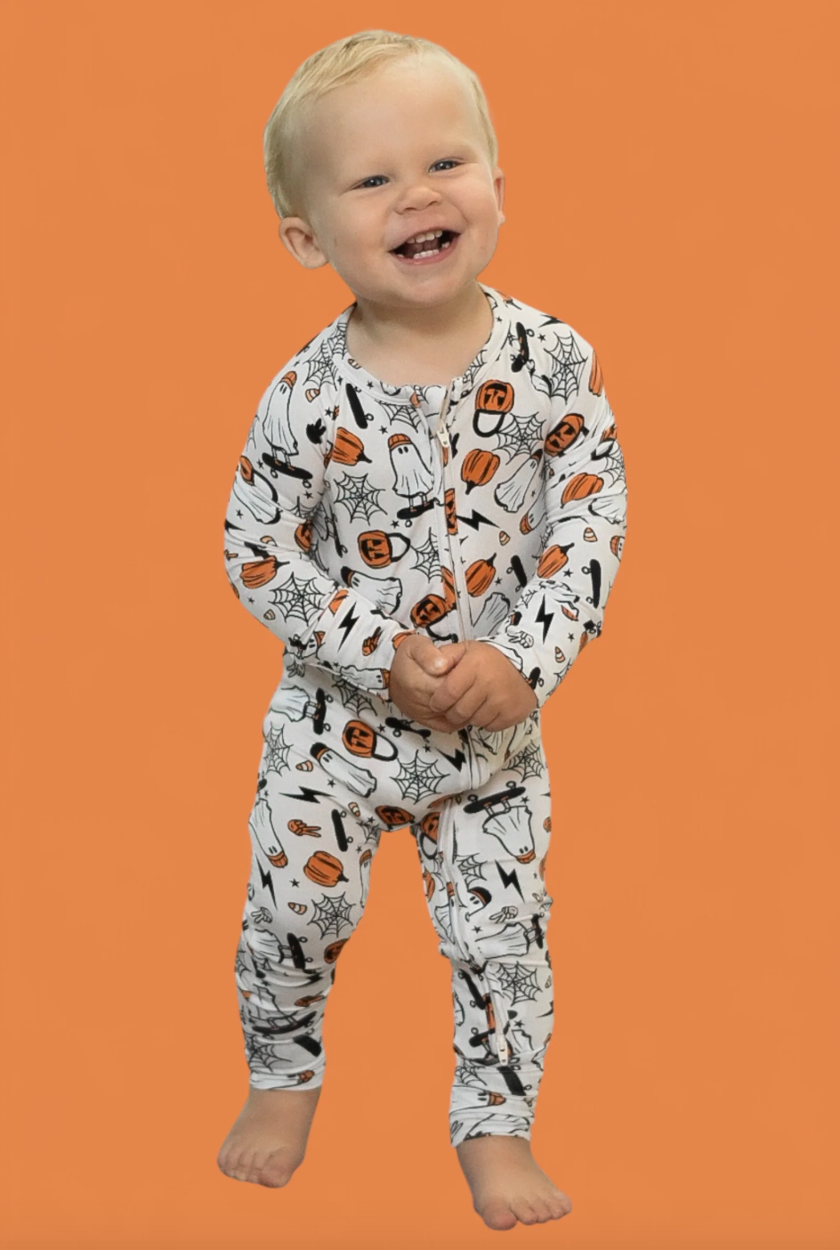 Dream Big LIttle Co Baby Halloween pajamas Boogie and Board