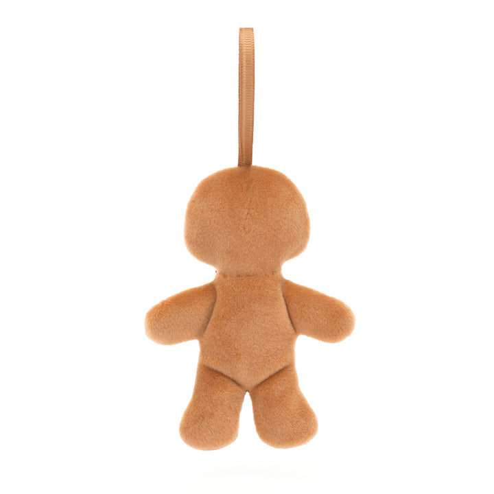 Jellycat - Festive Folly Gingerbread Fred Ornament- 4"