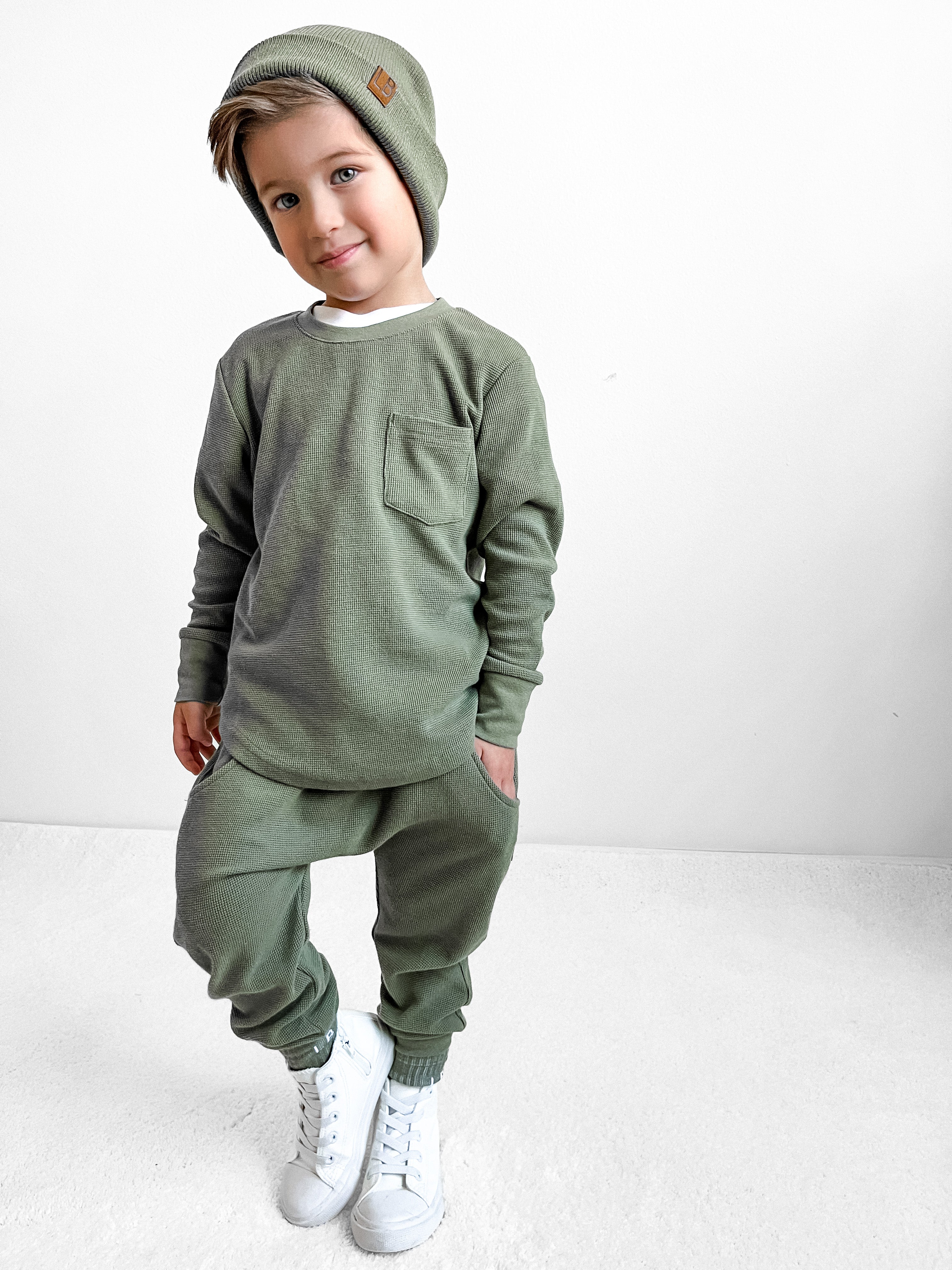 High quality Little bipsy mushroom jogger set