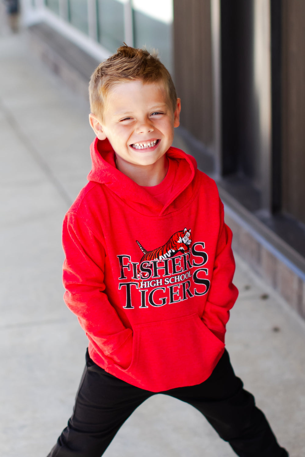 Fishers Tigers toddler kids hoodie