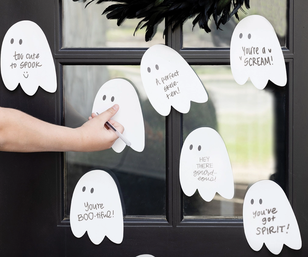 Ghost Sticky Notes Halloween post its