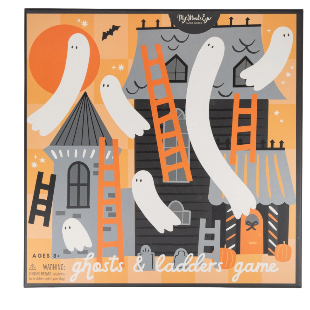 Ghosts and Ladder Halloween kids board game