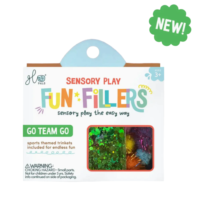 Glo Pals Sensory Play Fun Fillers Go Team Go