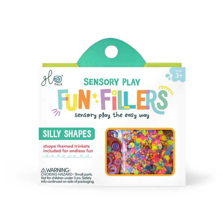 Glo Pals Sensory Play Fun fillers Silly Shapes