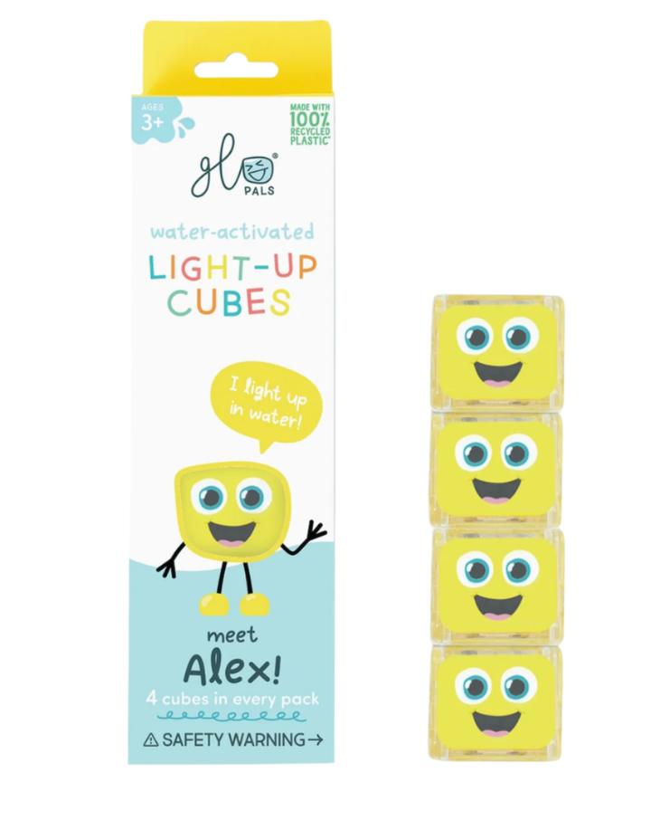 Glo Pals yellow water cubes