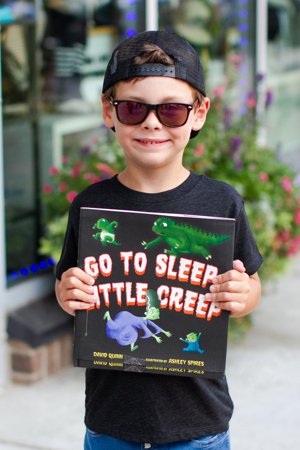 Go to Sleep Little Creep kids Halloween book