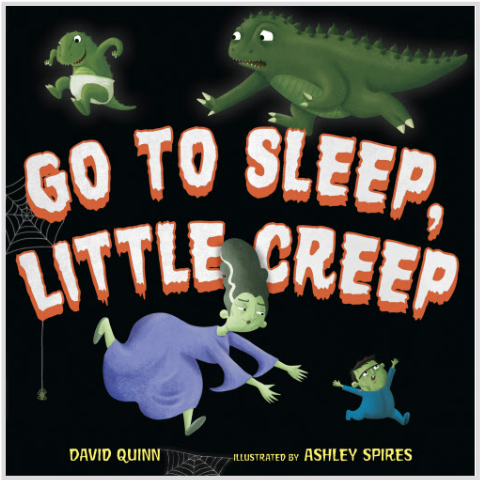 Go to sleep little creep Halloween book