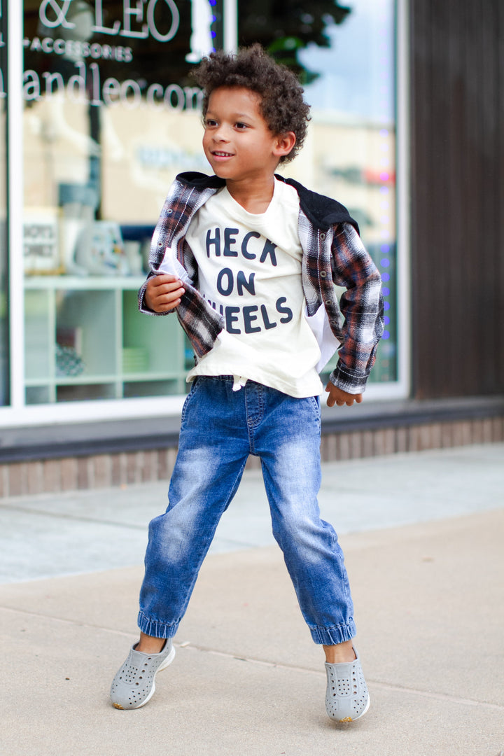 HECK ON WHEELS kids tshirt